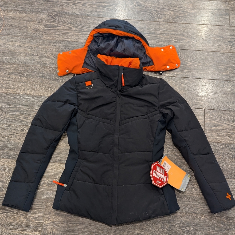 JC de Castelbajac x Rossignol Down Ski Black Igloo Jacket Coat Winter M/L